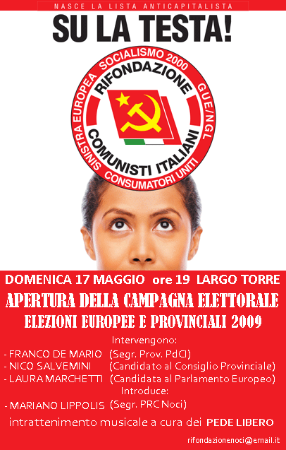 campagnaelettorale2009rifondazione