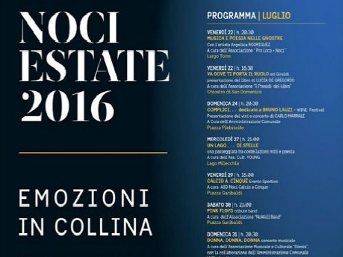07 20 programma noci estate 2016