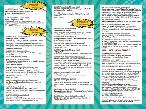 09 06 programma noci comics zone 2016