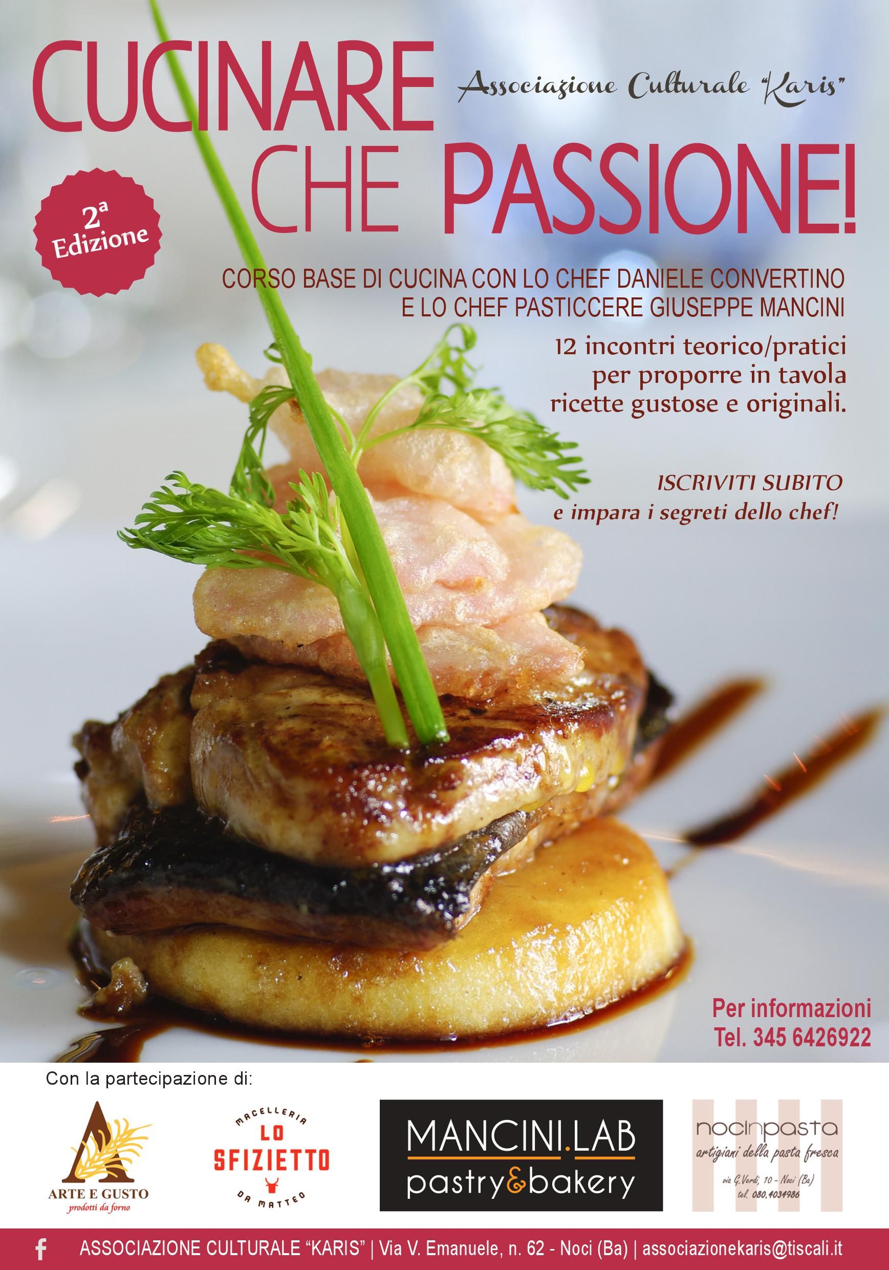 02 28 locandina corso di cucina karis