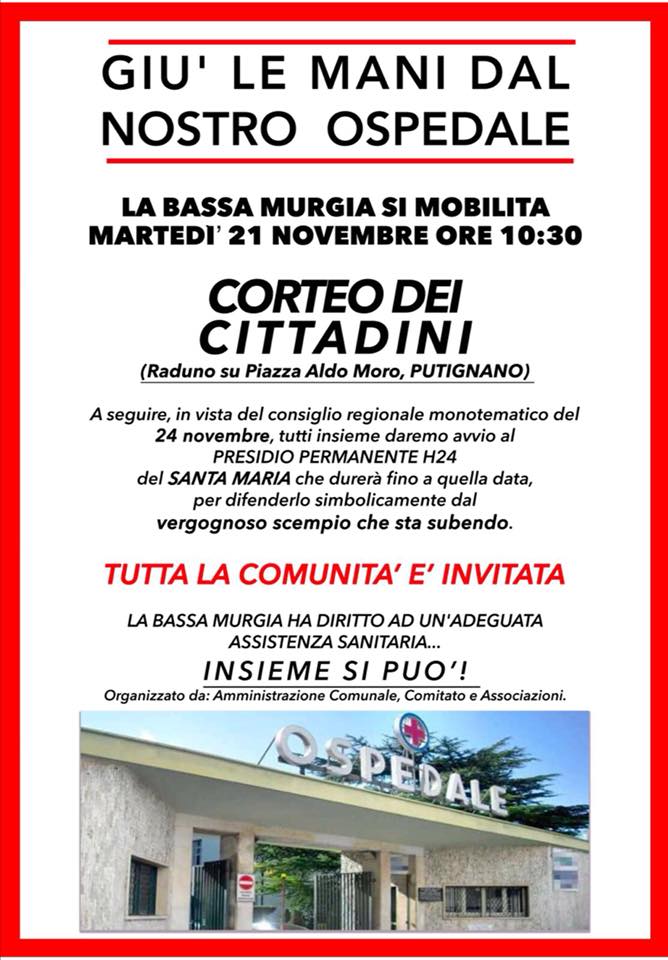 11 21 corteo putignano