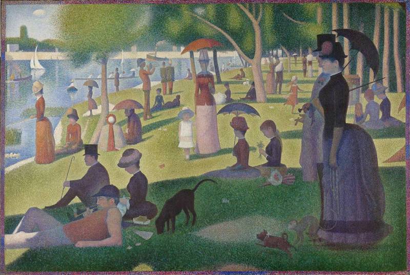 01 12Georges Seurat Un dimanche après midi à lîle de la Grande Jatte