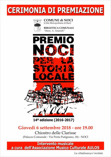 09 06Premio Noci 2018 locandina