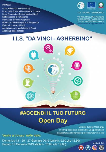 01 12 OPEN DAY SCUOLE DI NOCI 2019 2