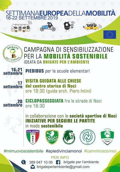 09 08 brigate per lambiente settimana europea della mobilità