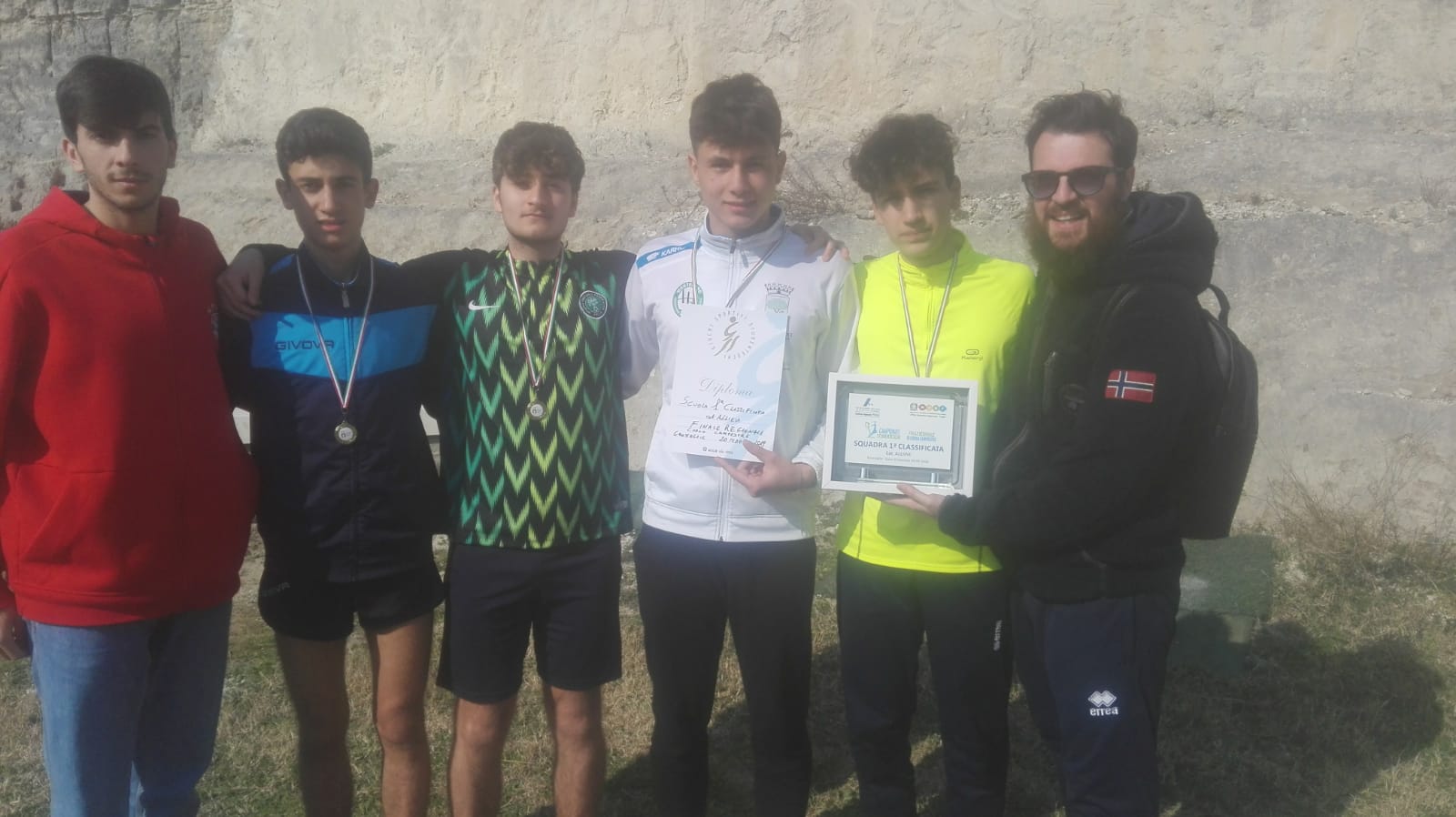 02 28 Primi alle fasi regionali nella corsa campestre