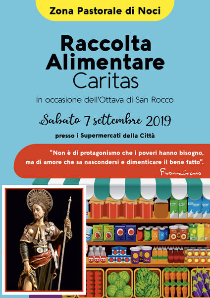 08 31Menifestino Raccolta Caritas 7.9.2019