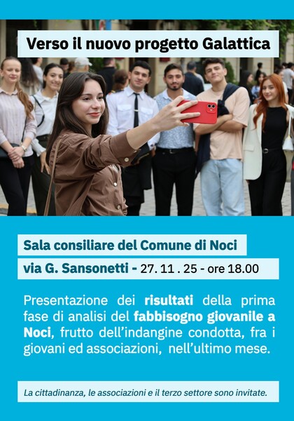 11 23 Verso il nuovo Progetto Galattica