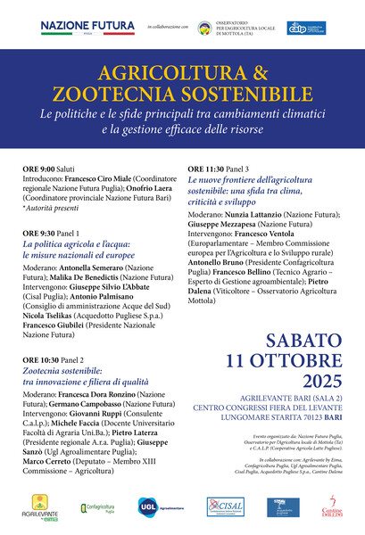 10 12 Locandina Nazione Futura Agrilevante