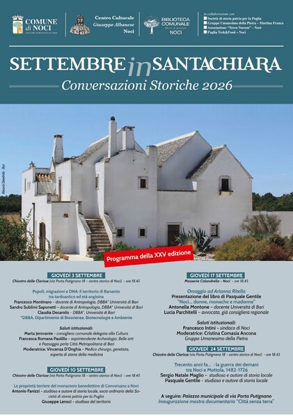 08 21 SETTEMBRE 2026 Locandina